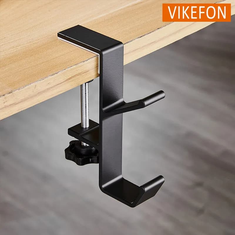 Support de casque multifonctionnel, support de rangement suspendu sur le côté du Table pour Sony/Airpods Max, sac de casque de jeu, support métallique universel